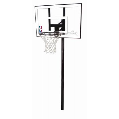    Spalding Silver In-Ground 44" Polycarbonate -      - "  "